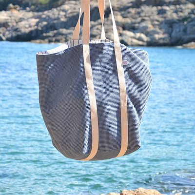 Bolsa playa XL bordada