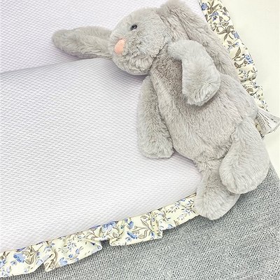 Saco acolchado para capazo modelo Mireia con lana exterior