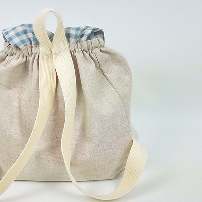 Mochila guardería de tela