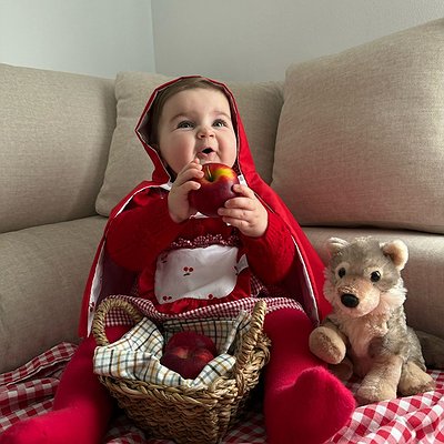 Disfraz caperucita roja para niñas