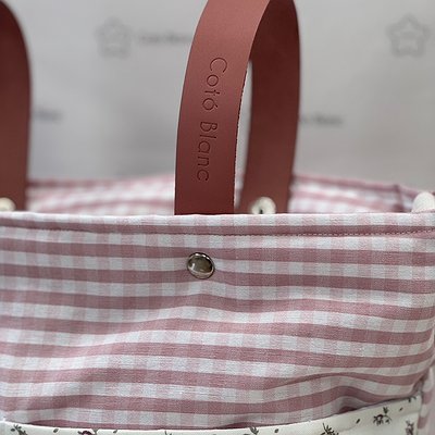 Asas de piel para bolsa o panera