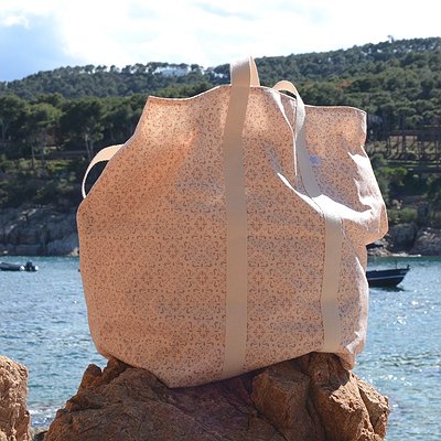 Bolsa playa XL resinada