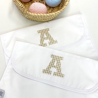 Bolsa primera puesta con inicial o detalle