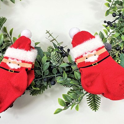Calcetín Papa noël 3D