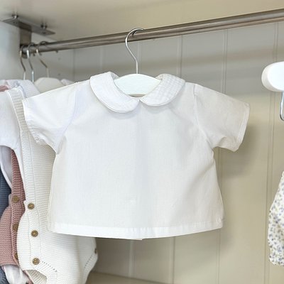 Camisita cuello bebé modelo María