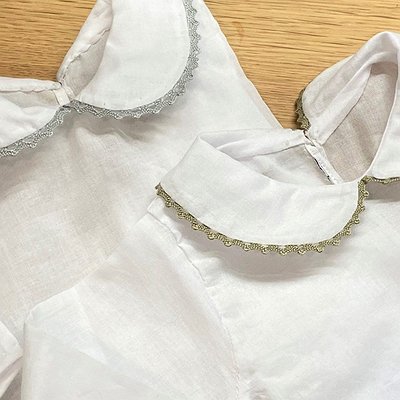Camisita primera puesta batista mini puntilla