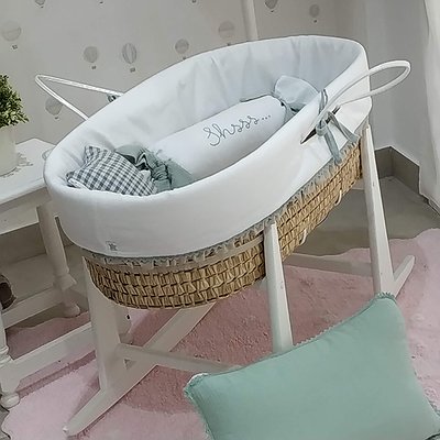 Moisés capazo balancín con volante