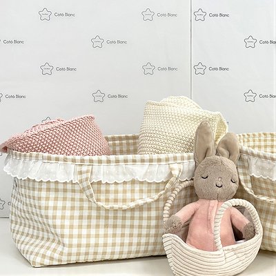 Cesta blanda de tela para cremas