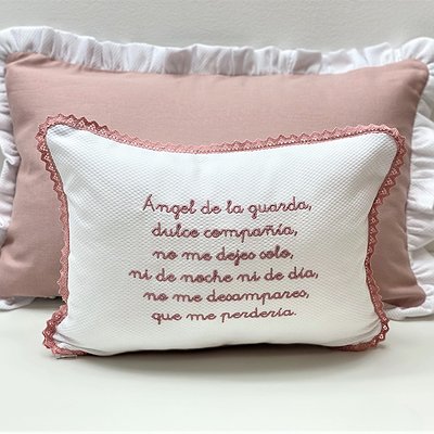 Cojín oración Ángel de la guarda