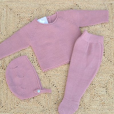 Conjunto primera puesta en punto de algodón