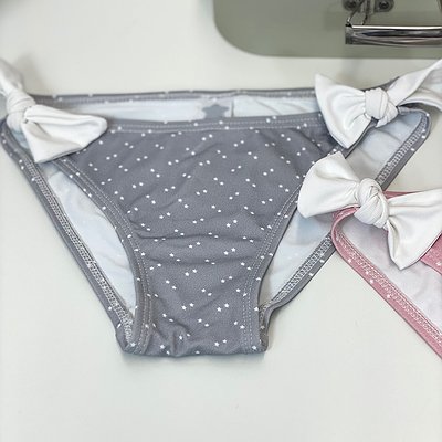 Culetín niña estrellas gris o rosa