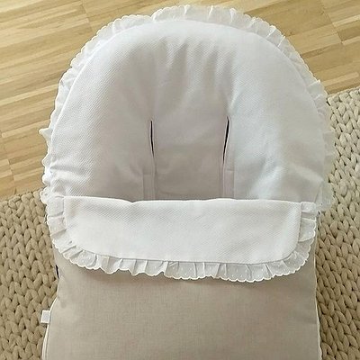 Saco para Maxi-cosi o grupo 0 con puntilla plumeti