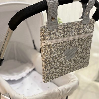 Bolsa o panera sobre Mini para cochecito en tela