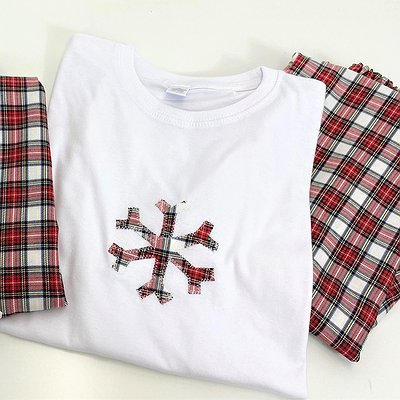 Pijama niño con camiseta para Navidad