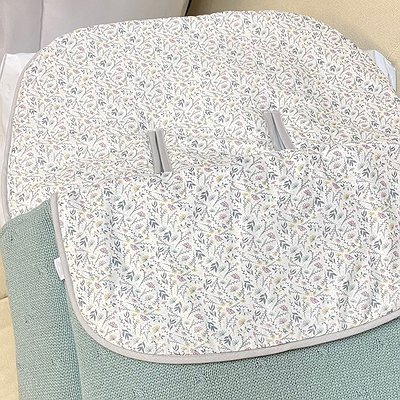 Saco para silla de paseo con volantes y lana en el exterior