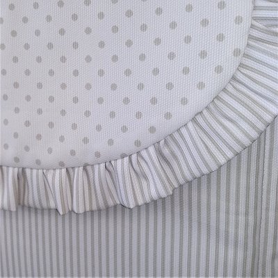 Saco para silla de paseo con volantes